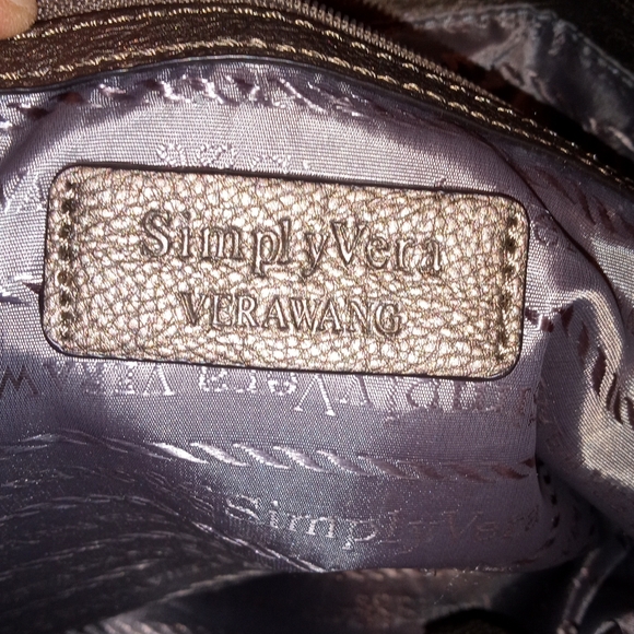 🌞Vera Wang Gray Shoulder Bag - Picture 10 of 14